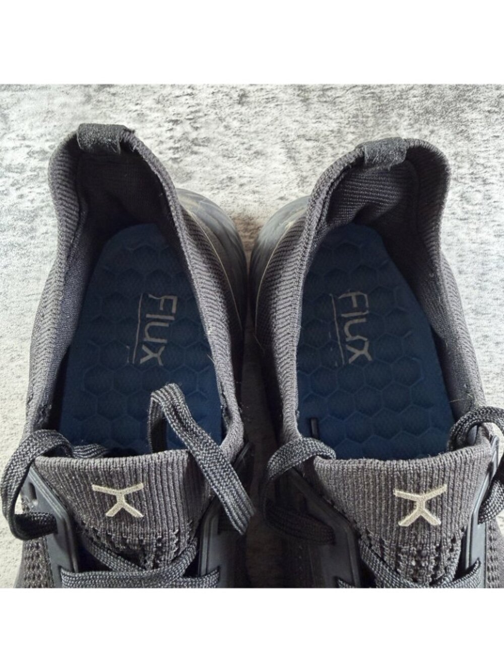 Flux Adapt Waterproof Runner Black Womens Size 9 Mens Size 7.5 Athletic Shoes - Picture 9 of 10